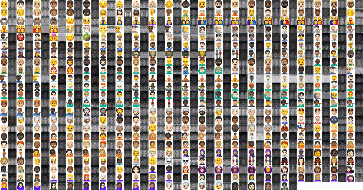 Generating faces from emojis